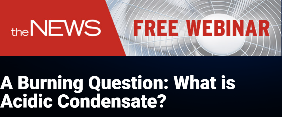 02 - what is acidic condensate Free Webinar