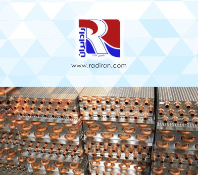 حذف یا کاهش فاصله هوایی بین فین آلومینیومی و تیوب مسی در کویل