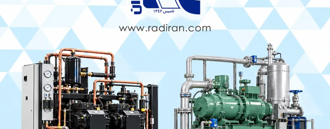 سیستم فریونی یا آمونیاکی؛ کدام برای سردخانه مناسب‌تر است Halocarbon or Ammonia Refrigeration: Which Is Better for Cold Storage?