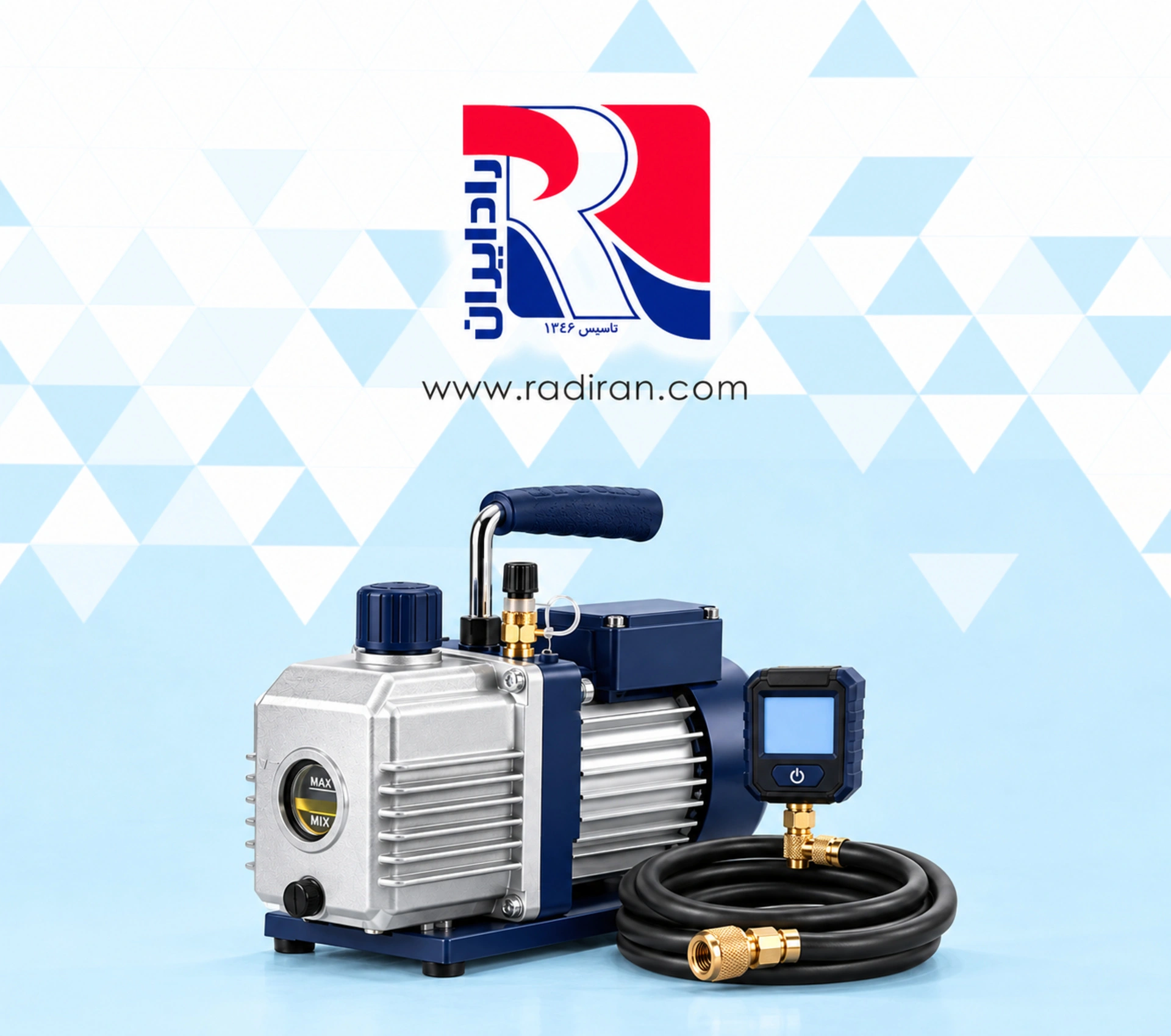 رادیران - وکیوم سیستم تبرید چیست؟ هدف، تجهیزات و روش ارزیابی صحیح Radiran - What Is Refrigeration System Evacuation? Purpose, Equipment, and Proper Verification
