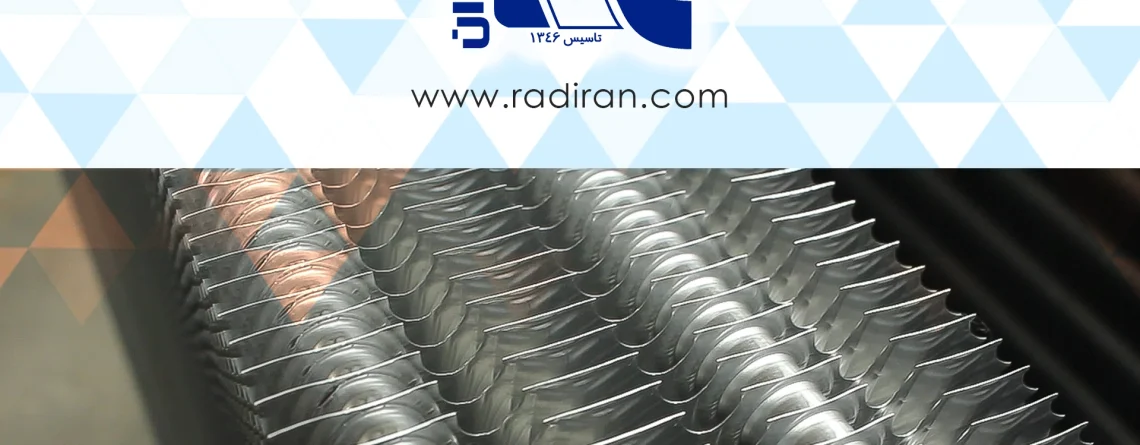رادیران - چرا فاصله فین در اواپراتور سردخانه‌ای بیشتر از اواپراتور تهویه مطبوع است؟ Radiran - Why the fin spacing in a cold-room fin-and-tube evaporator should be greater than in an air-conditioning evaporator